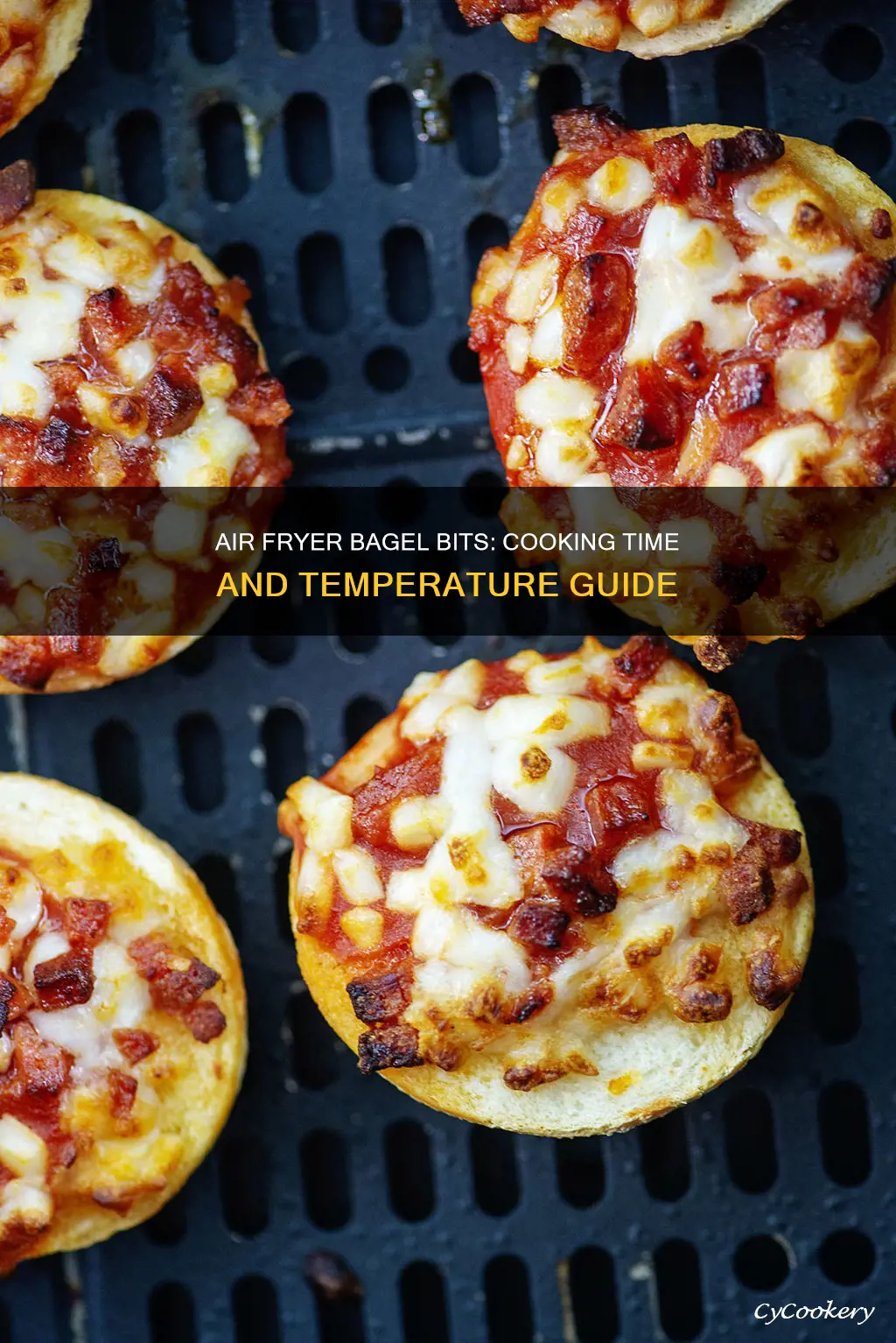 how long to cook bagele bits in an air fryer