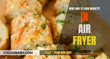 Crispy Baguette Perfection: Air Fryer Cooking Time Guide