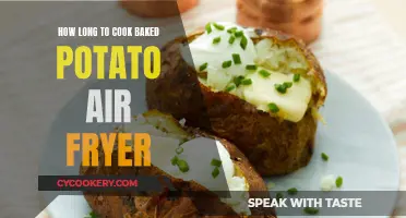 Mastering the Perfect Baked Potato: Air Fryer Cooking Time Guide