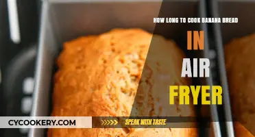 Perfectly Baked Banana Bread: Air Fryer Time and Temperature Guide