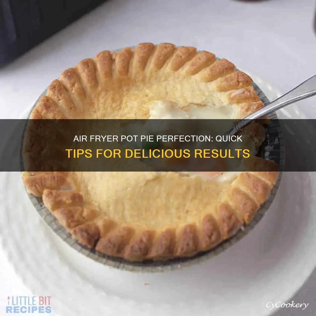 how long to cook banquet pot pie in air fryer