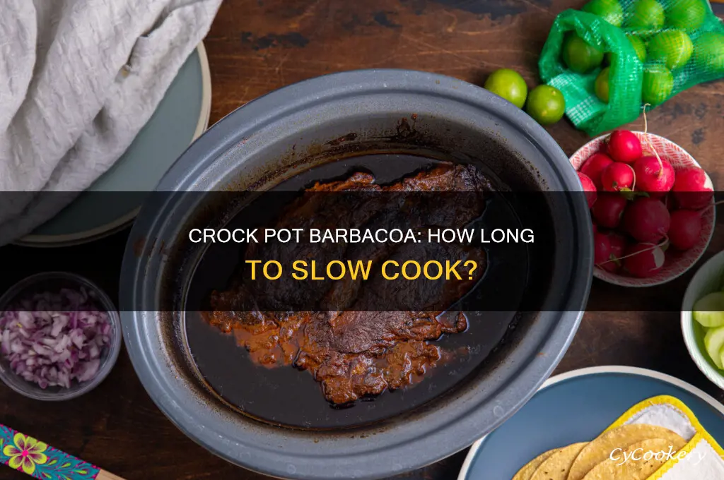 how long to cook barbacoa in a crock pot