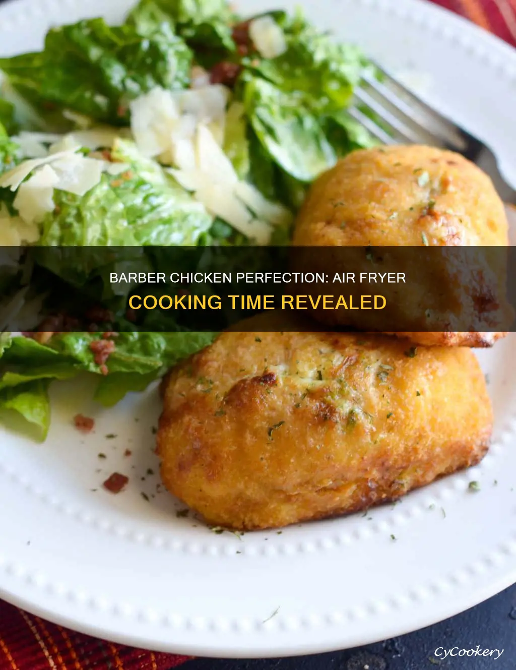 how long to cook barber chicken in air fryer