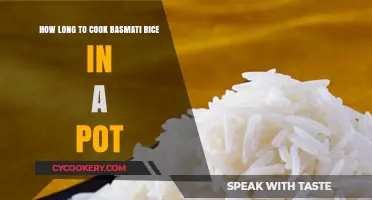 Basmati Rice: Cooking Time in a Pot