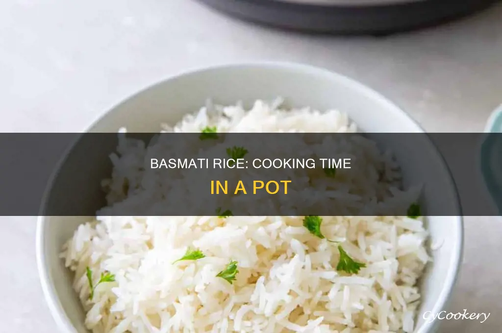 how long to cook basmati rice in a pot