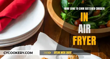 Crispy Battered Chicken: Air Fryer Cooking Time Guide