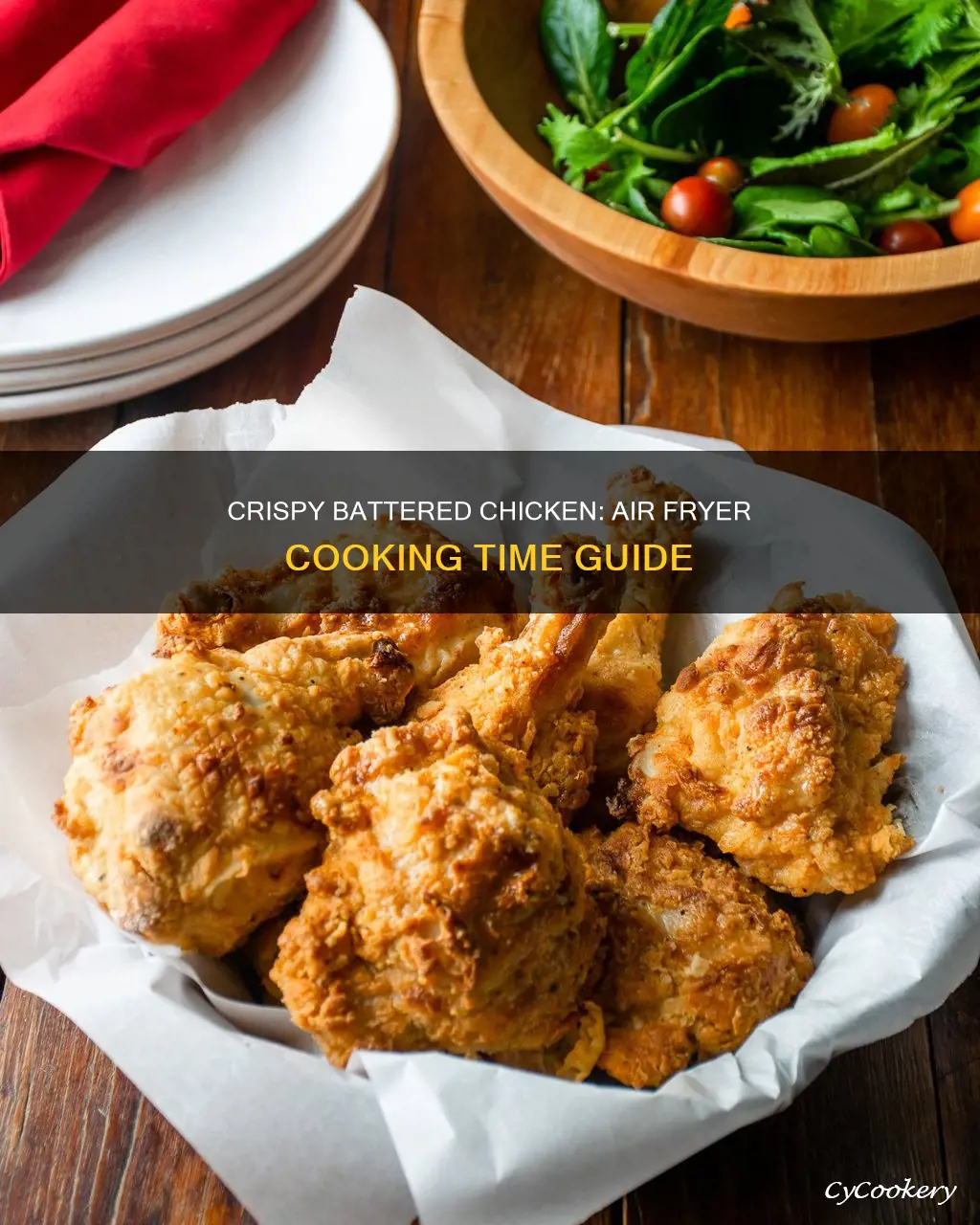 how long to cook battered chicken in air fryer