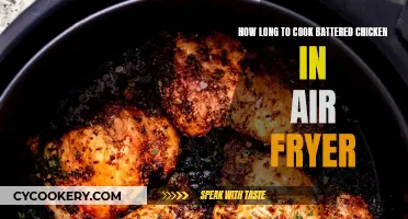 Air Fryer Battered Chicken: Cooking Time Perfection