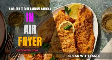 Crispy, Golden Battered Haddock: Air Fryer Perfection in 12 Minutes