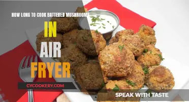 Crispy Battered Mushrooms: Air Fryer Cooking Time Guide