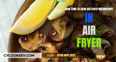 Air-Fryer Battered Mushrooms: Quick, Crispy, and Delicious!