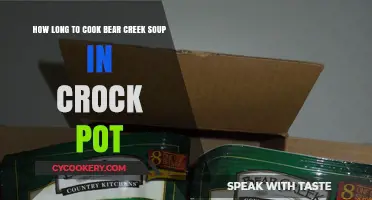 Bear Creek Soup: Crock-Pot Cooking Time Guide