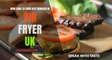 Mastering the Air Fryer: Perfectly Cooked Beef Burgers in Minutes