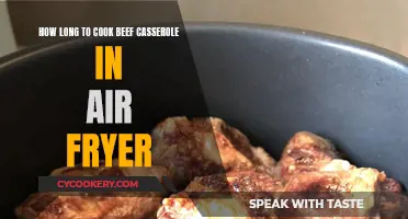 Mastering the Air Fryer: Beef Casserole Cooking Time