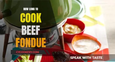 Beef Fondue: Perfect Timing for Tender, Juicy Results