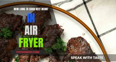 Beef Heart Perfection: Air Fryer Cooking Time Revealed