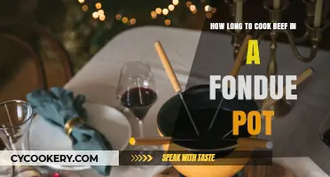 The Perfect Beef Fondue: Cooking Time Revealed