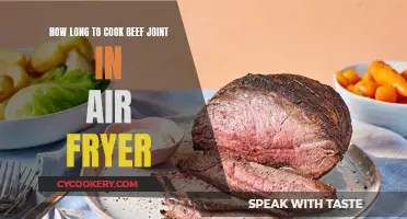 Beef Joint Perfection: Air Fryer Cooking Time Guide