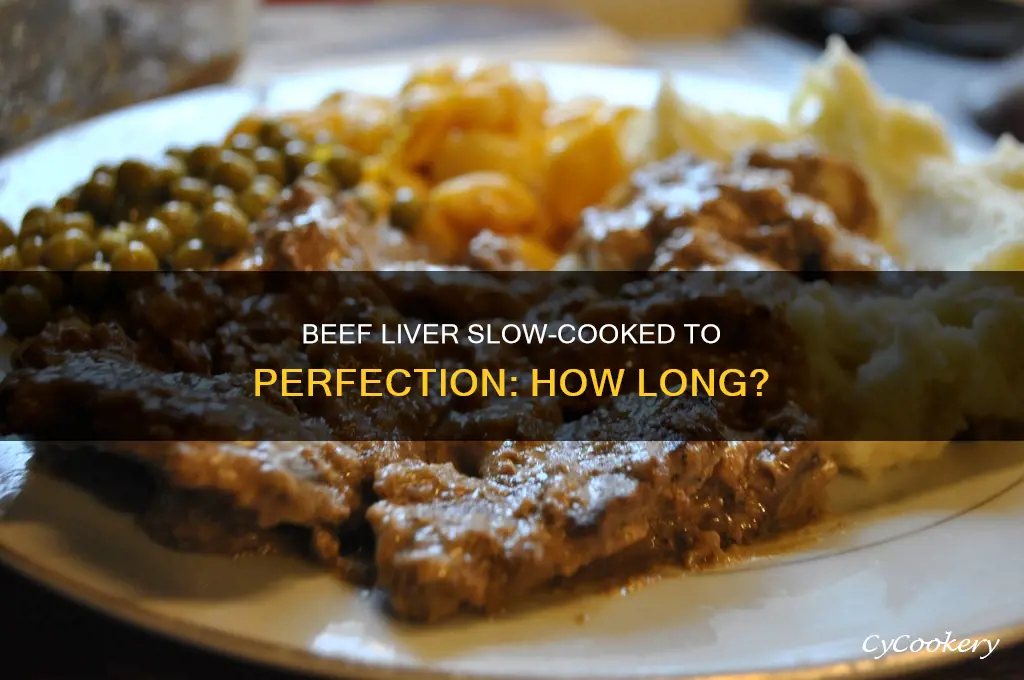 how long to cook beef liver in crock pot