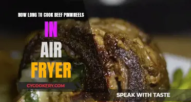 Air-Fryer Beef Pinwheels: Cooking Time Perfection