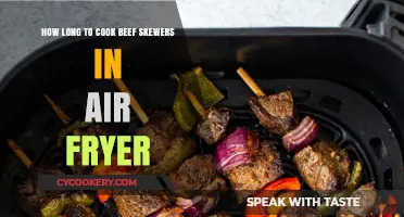 Beef Skewer Perfection: Air Fryer Cooking Time Guide