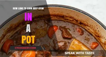 Beef Stew: Simmering Time for Tender Results