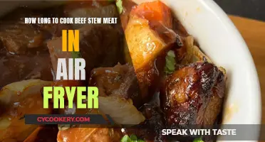 Air-Fryer Beef Stew: Cooking Time Perfection