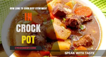 Beef Stew Slow-Cooked to Perfection: Timing is Key