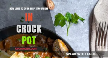 Beef Stroganoff: Slow-Cooked to Perfection in a Crock Pot