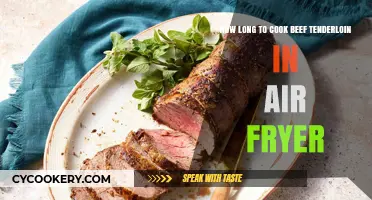 Beef Tenderloin Perfection: Air Fryer Cooking Time Revealed