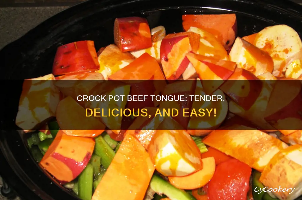 how long to cook beef tongue in crock pot