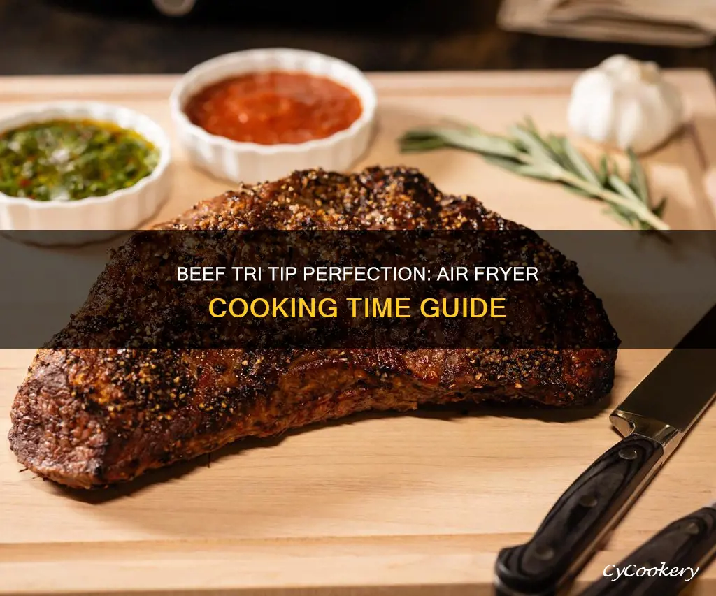 how long to cook beef tri tip in air fryer