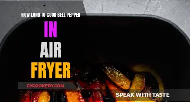 Crispy Bell Peppers: Air Fryer Cooking Time Guide