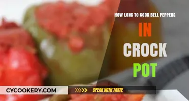 Cooking Bell Peppers in a Crock Pot: How Long?