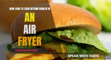 Beyond Burger Air Fryer Cooking Time: Quick and Easy Guide