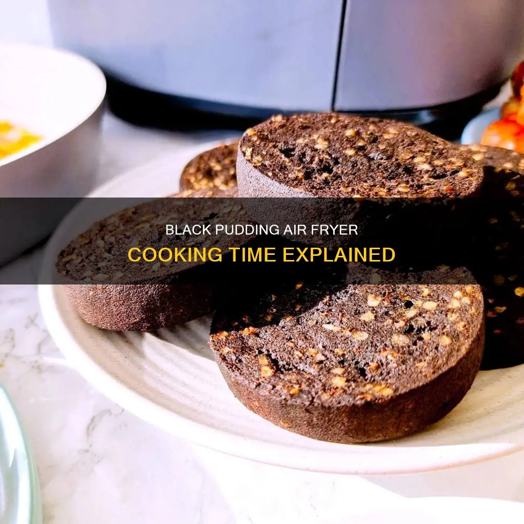 how long to cook black pudding in air fryer