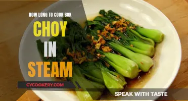 Steaming Bok Choy: How Long Does It Take?