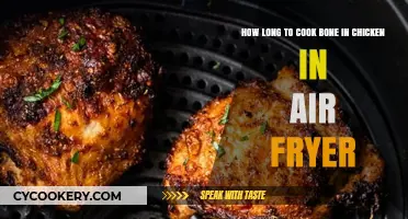 Perfectly Cooked Bone-In Chicken: Air Fryer Time Guide