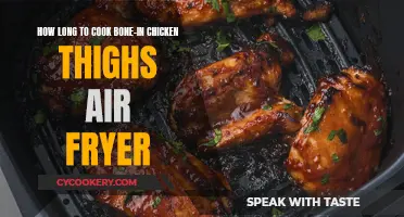 Air Fryer Cooking Time for Bone-in Chicken Thighs