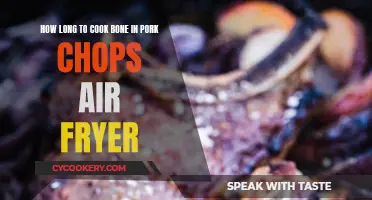 Air Fryer Bone-in Pork Chops: Cooking Time Perfection