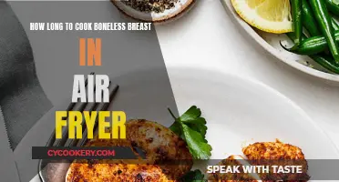 Perfectly Cooked Boneless Breast: Air Fryer Time Guide