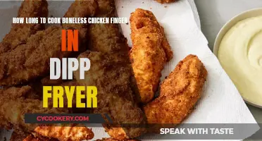 Crispy Chicken Fingers: Perfect Cooking Time in a Dipping Fryer