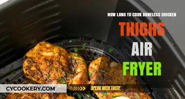 Perfectly Cooked Boneless Chicken Thighs: Air Fryer Time Guide