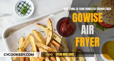 Crispy French Fries: Perfect Cooking Time in the Gowise Air Fryer