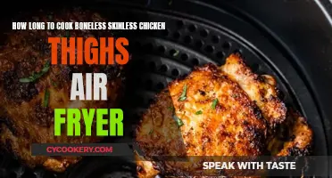 Perfectly Cooked Chicken Thighs: Air Fryer Time Guide