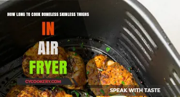 Air Fryer Boneless Thighs: Perfectly Cooked in 15 Minutes!