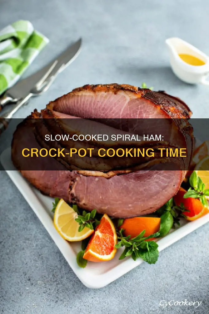 how long to cook boneless spiral ham in crock pot