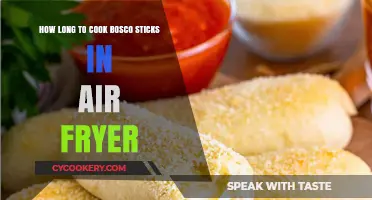 Crispy Bosco Sticks: Air Fryer Cooking Time Guide