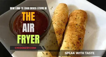 Air Fryer Bosco Sticks: The Perfect Cooking Time