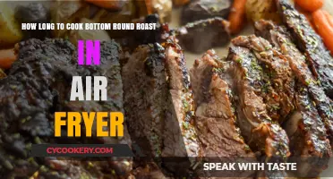 Perfectly Cooked Bottom Round Roast: Air Fryer Time Guide